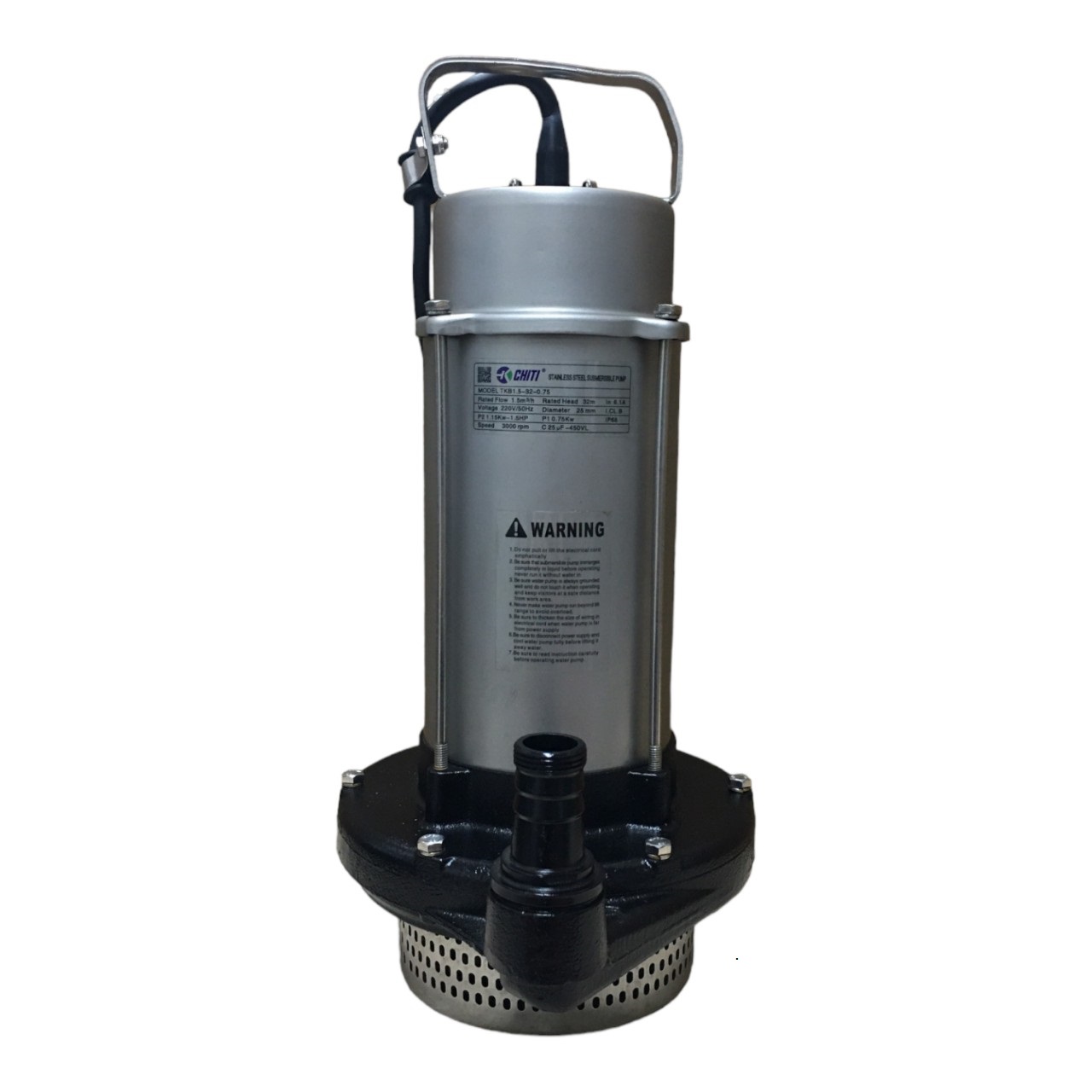 Bơm chìm nước sạch vỏ inox